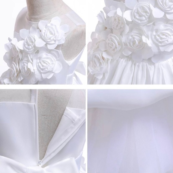 Luxury Princess Wedding Birthday Flower Girl Dress Boutique 5028 - Picture 6 of 6